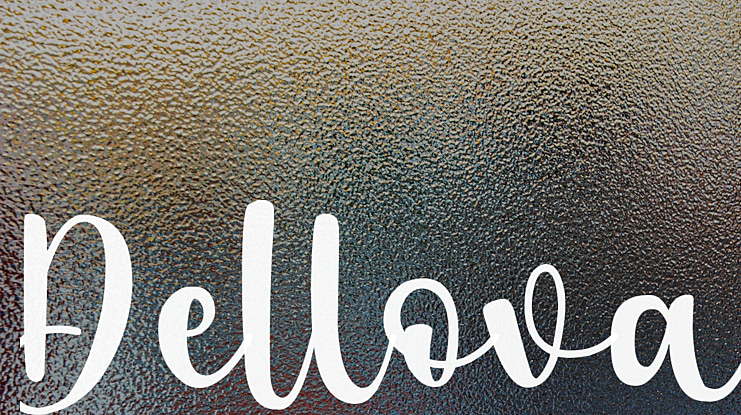 Dellova Font