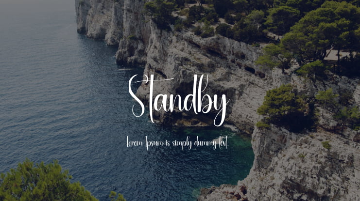 Standby Font