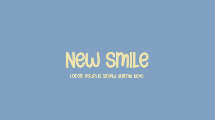New Smile Font