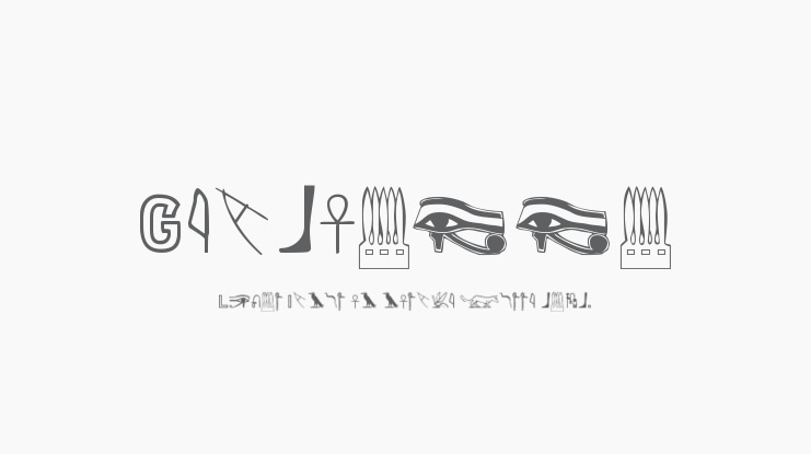 Gyptienne Font