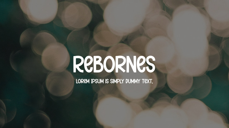 Rebornes Font