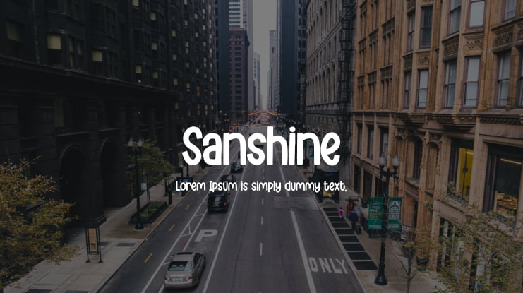 Sanshine Font
