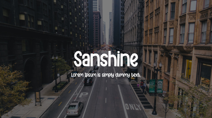 Sanshine Font