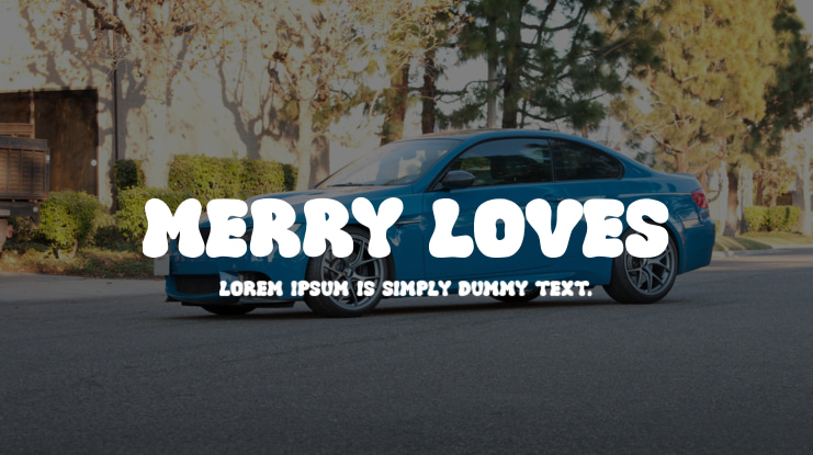 Merry Loves Font
