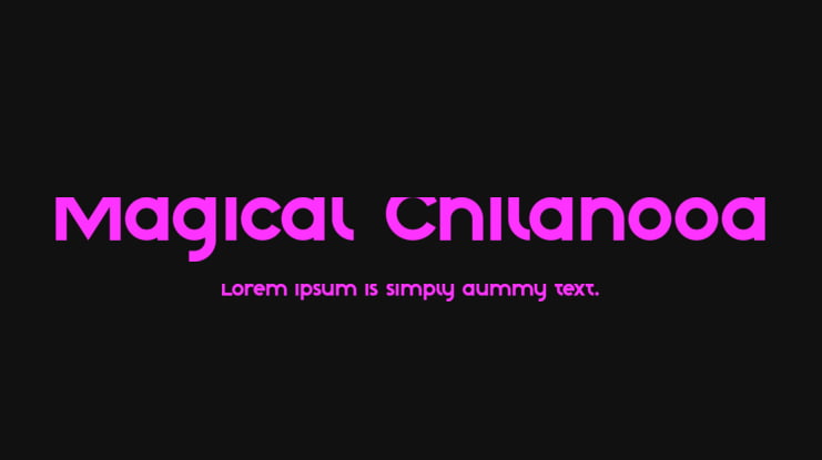 Magical Childhood Font Family