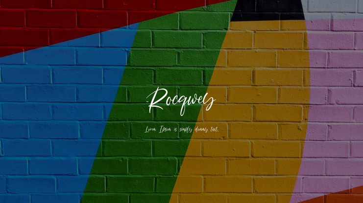 Rocqwey Font