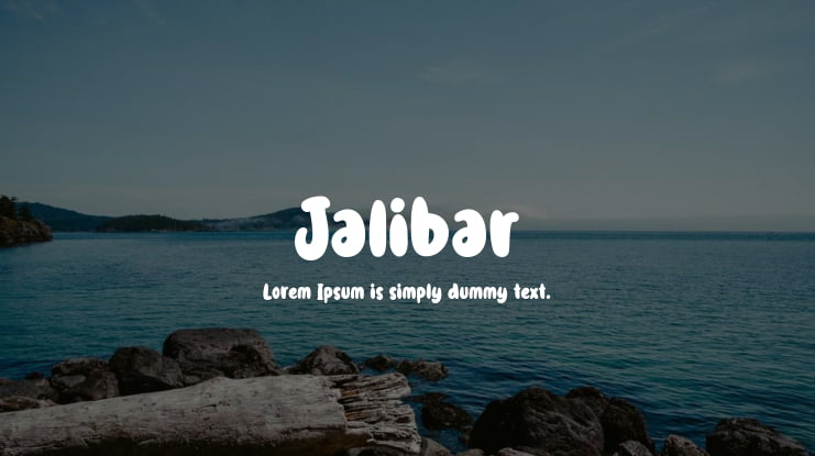 Jalibar Font