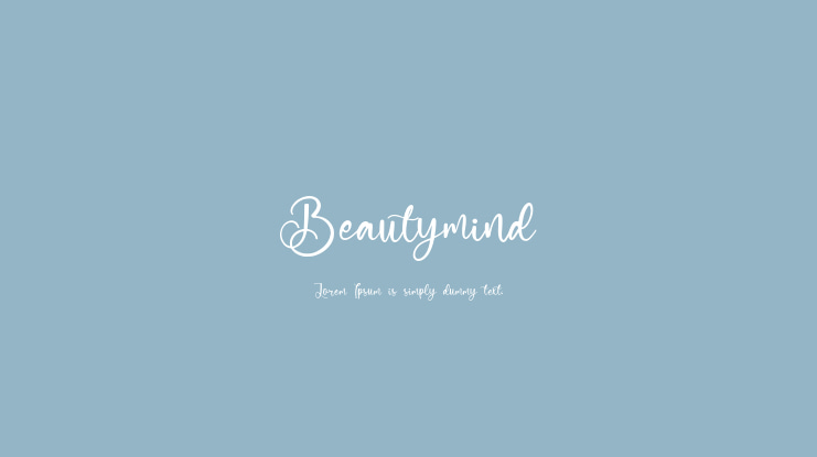 Beautymind Font