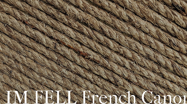 IM FELL French Canon Font Family