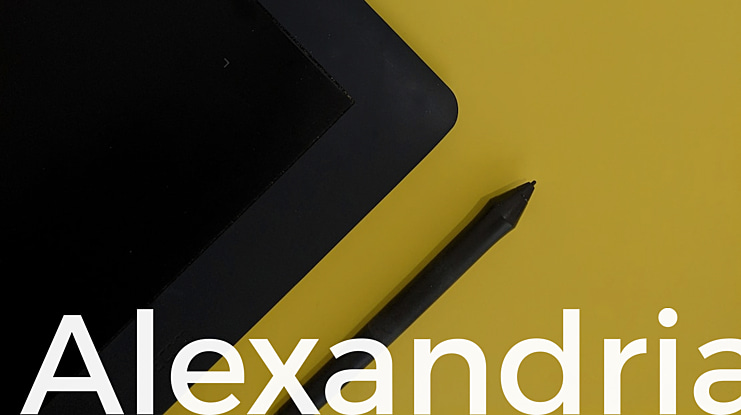 Alexandria Font