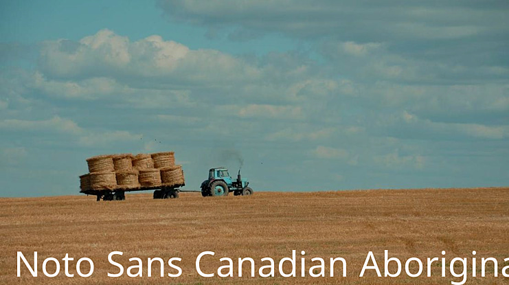 Noto Sans Canadian Aboriginal Font