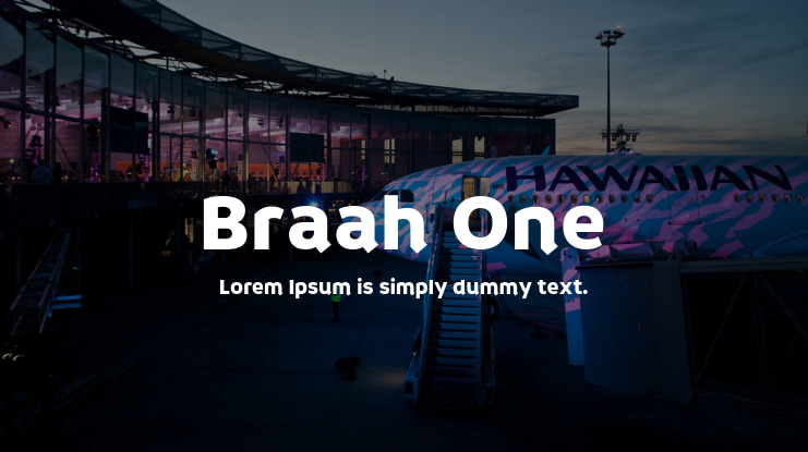 Braah One Font