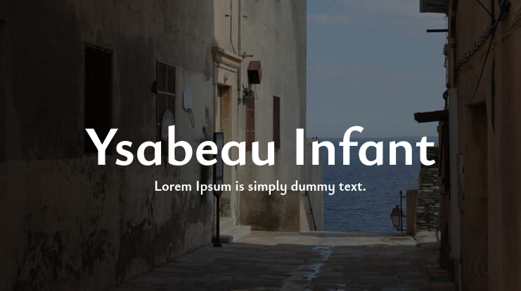 Ysabeau Infant Font Family