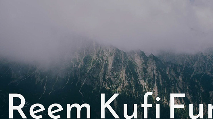 Reem Kufi Fun Font