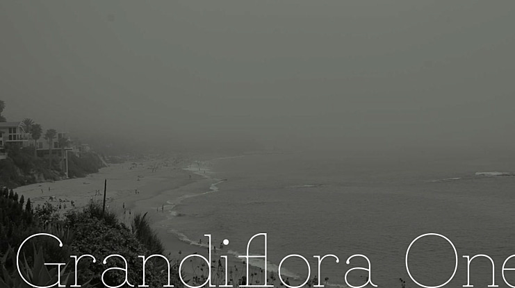 Grandiflora One Font