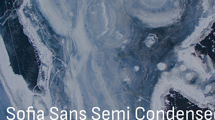 Sofia Sans Semi Condensed Font Family