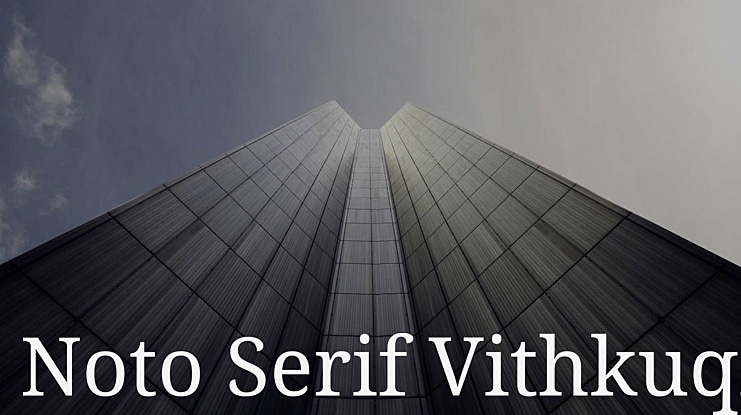 Noto Serif Vithkuqi Font