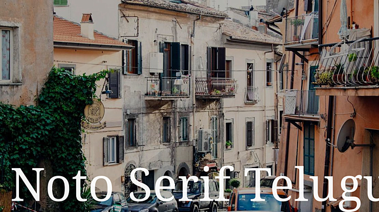 Noto Serif Telugu Font