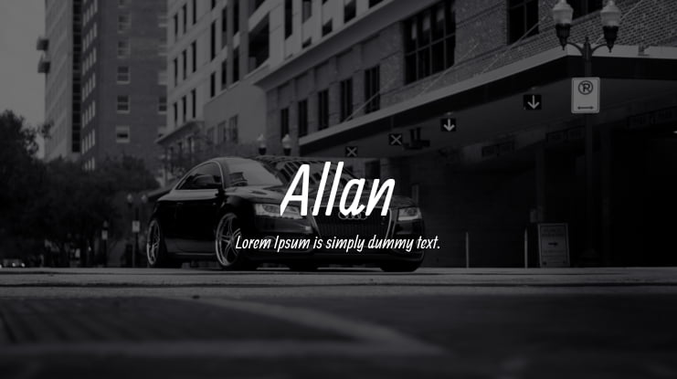 Allan Font Family