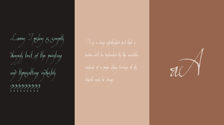 Elven Common Speak Font