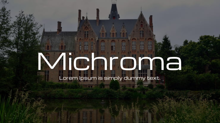 Michroma Font