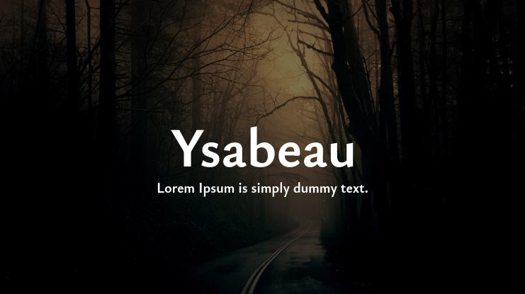 Ysabeau Font Family