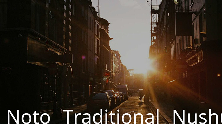 Noto Traditional Nushu Font