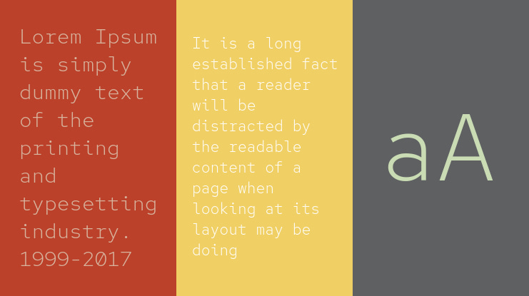Red Hat Mono Font Family