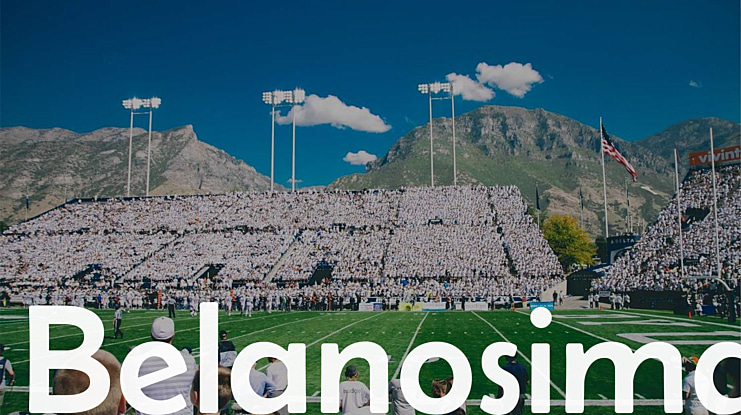 Belanosima Font Family