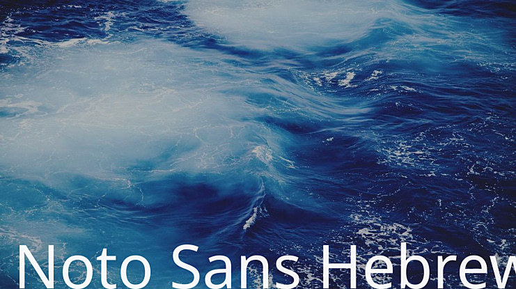 Noto Sans Hebrew Font