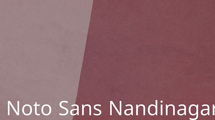 Noto Sans Nandinagari Font