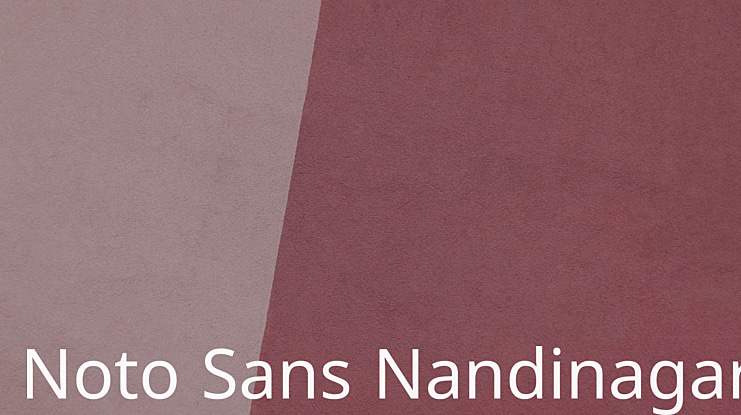 Noto Sans Nandinagari Font