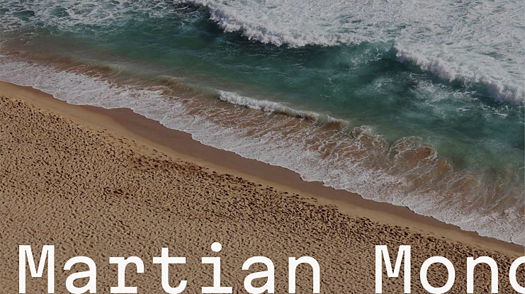 Martian Mono Font