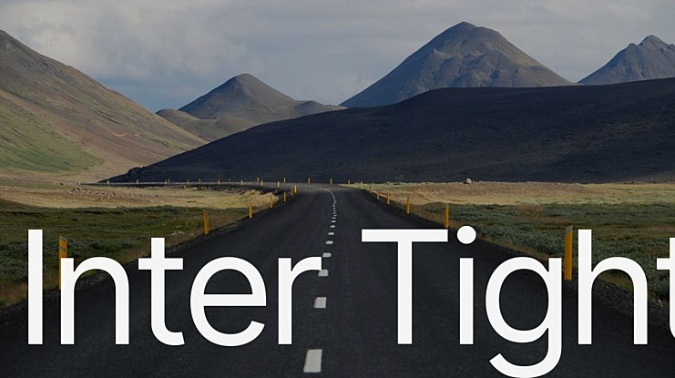 Inter Tight Font Family