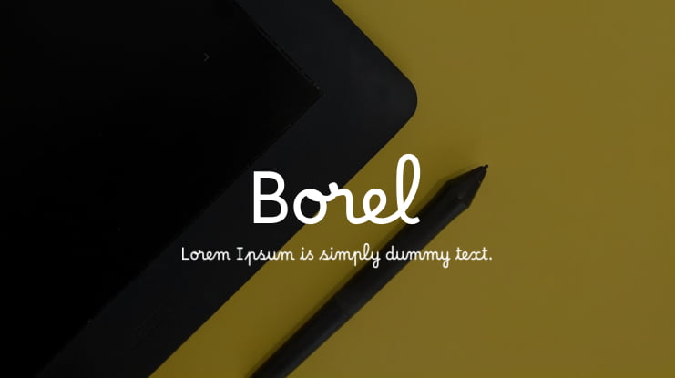 Borel Font