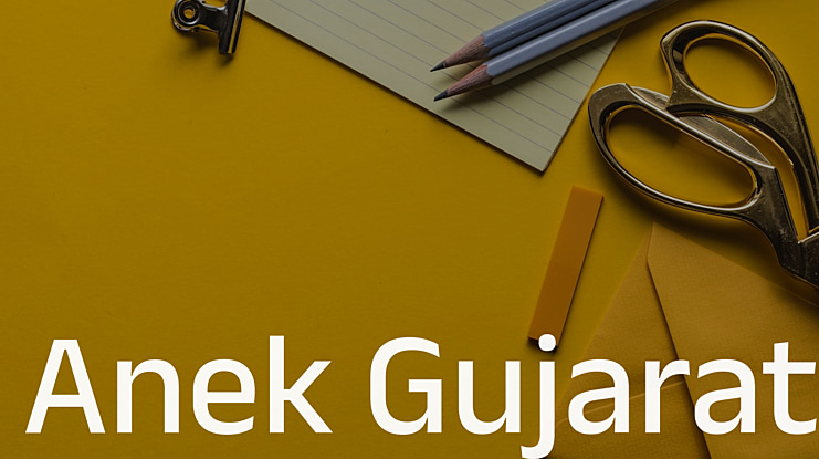 Anek Gujarati Font
