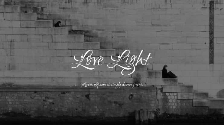 Love Light Font
