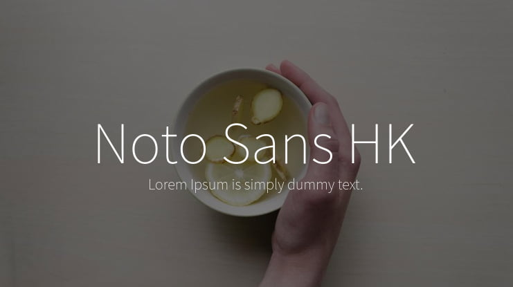 Noto Sans HK Font