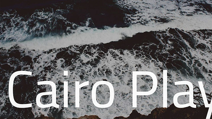 Cairo Play Font