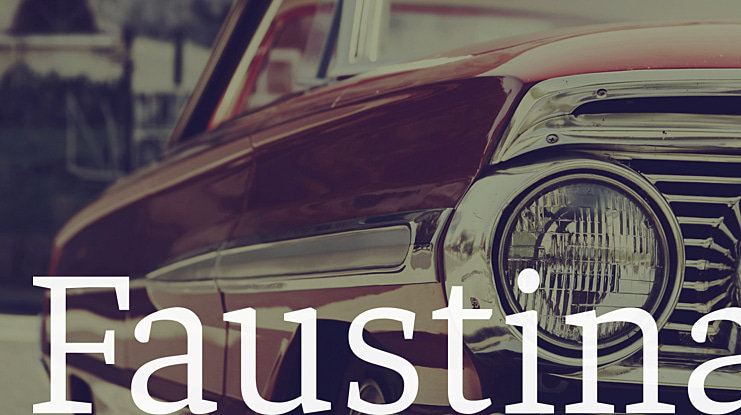 Faustina Font Family