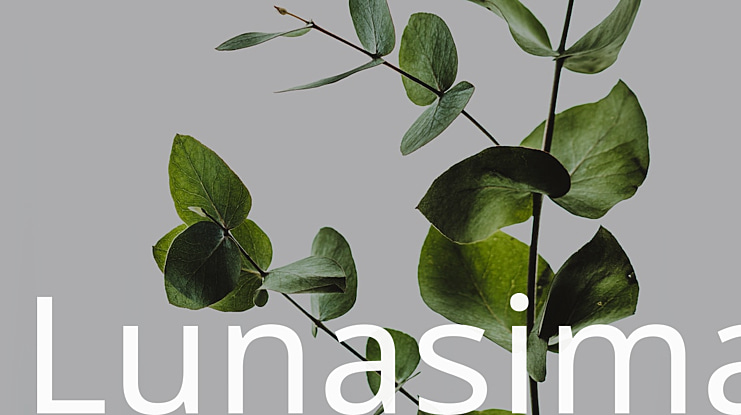 Lunasima Font Family