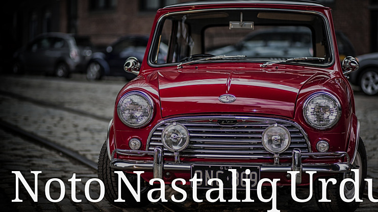 Noto Nastaliq Urdu Font