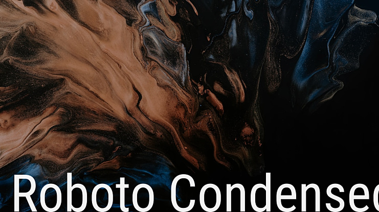Roboto Condensed Font Family