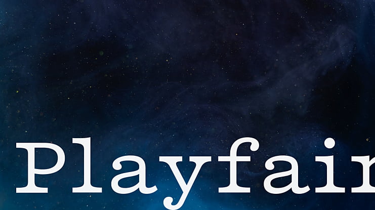 Playfair Font Family