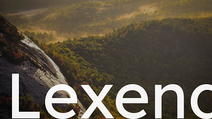 Lexend Font
