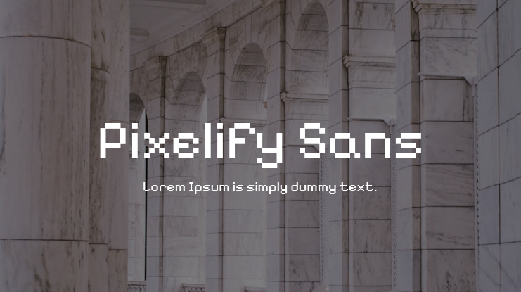 Pixelify Sans Font
