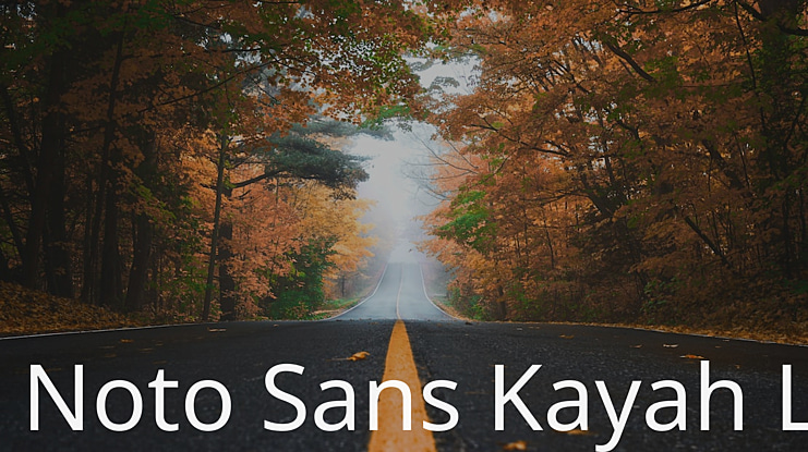 Noto Sans Kayah Li Font