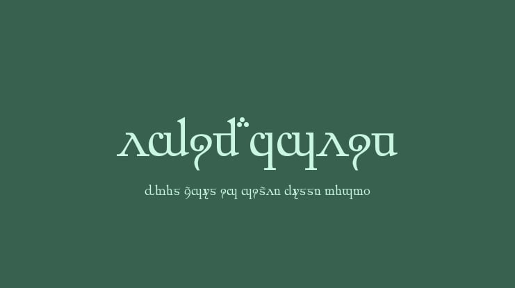 Elfic Caslin Font