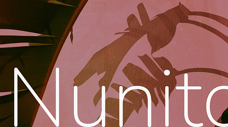 Nunito Font Family