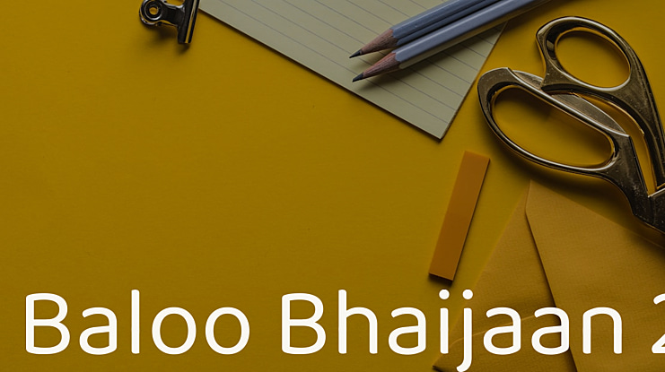 Baloo Bhaijaan 2 Font